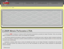 Tablet Screenshot of liderperfurados.com.br